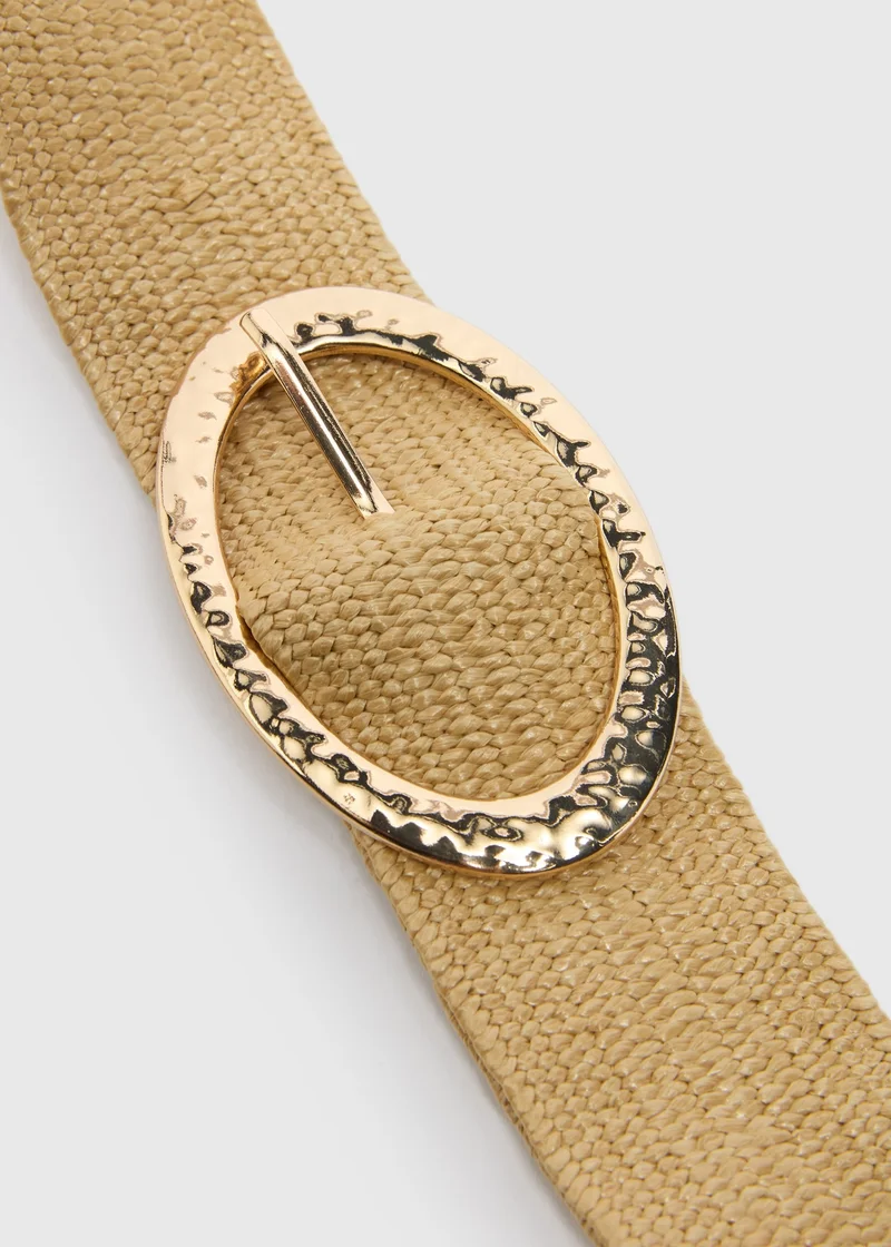 ماتلان Natural Raffia Belt